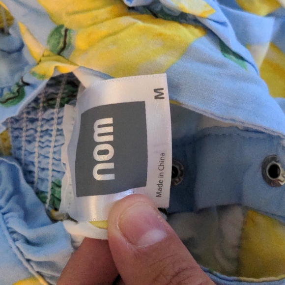 Nom Lemon Maternity/Nursing Dress - Picture 6 of 6